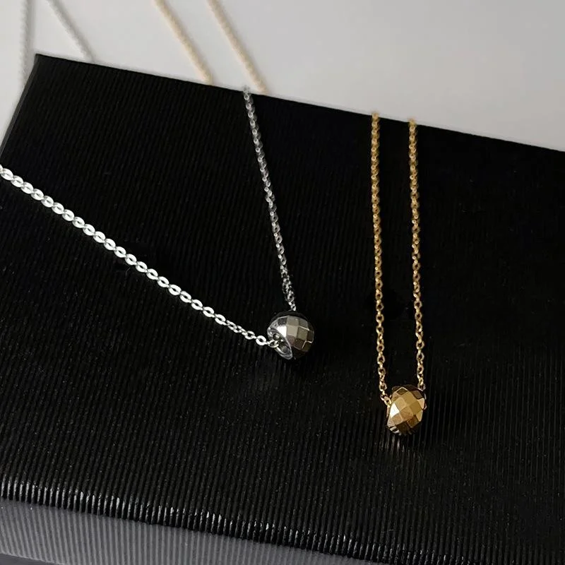 Новинка 2025 простое и универсальное геометрическое изогнутое круглое ожерелье с