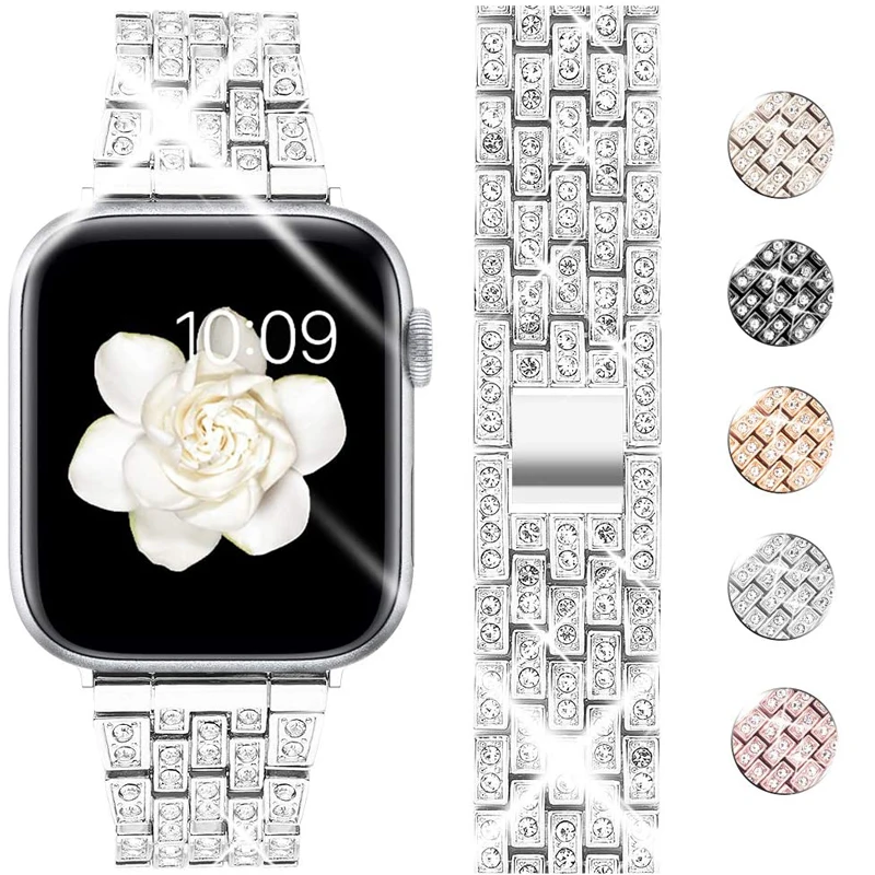

Браслет металлический для Apple Watch 38 мм 42 мм 40 мм 44 мм 41 мм 45 мм