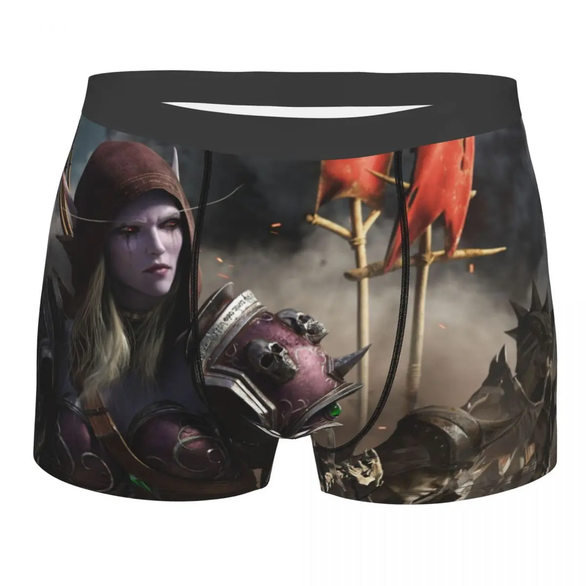 Трусы World of Warcraft 895528 хлопковые трусы мужское нижнее белье шорты с принтом боксеры