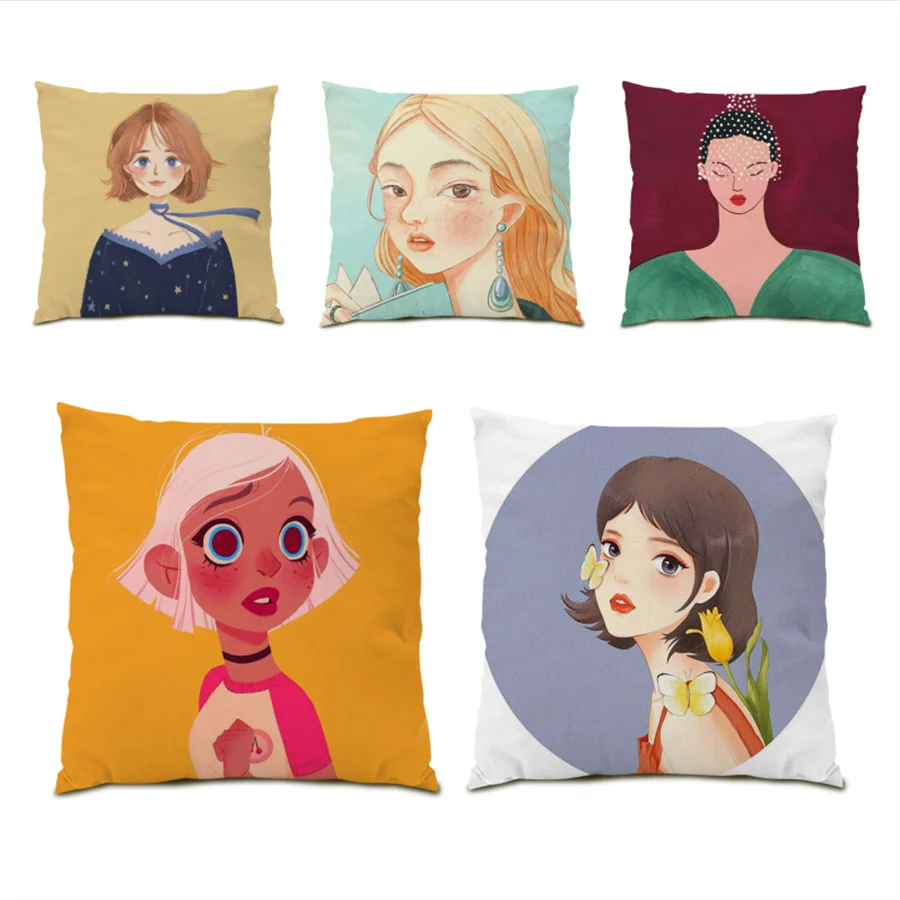 

Cushion Cover 45x45 Cushions Covers Simple Sofas for Living Room Luxurious Art Home Decor Fashion Pillowcase Nordic Style E0520
