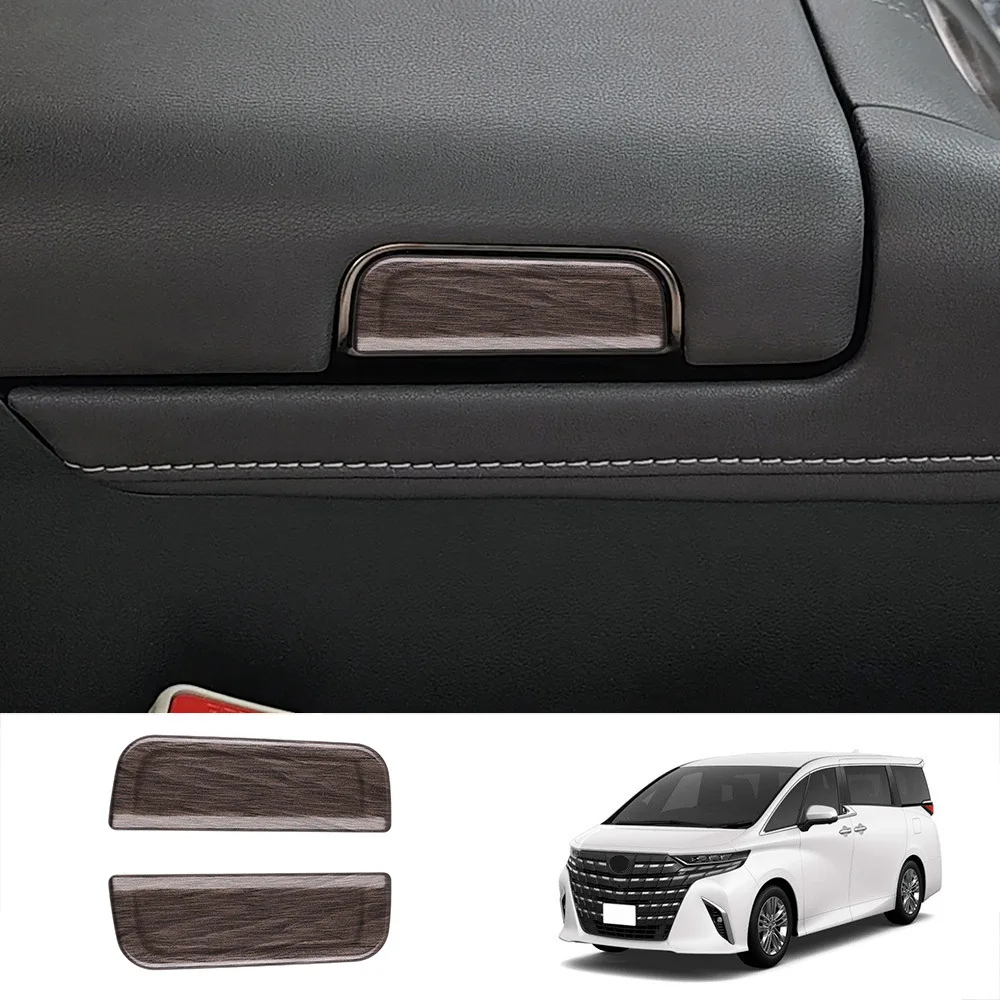

Для Toyota Alphard Vellfire 40 Series 2023 2024, ящик для хранения из АБС-пластика, кнопка переключателя, крышка, отделка, аксессуары для интерьера