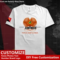 papua new guinea guinean country t shirt custom jersey fans diy name number logo high street fashion loose casual t shirt