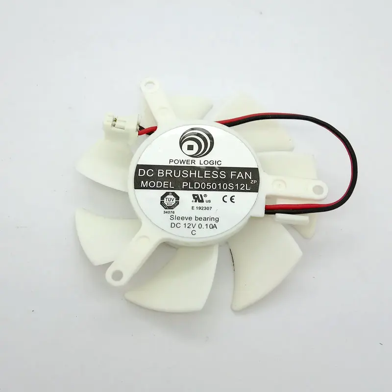 Новый охлаждающий вентилятор для видеокарты PLD05010S12L DC12V 0.10A, 2 провода, диаметр 45 мм, шаг 39 мм (art.: 3920dc9e2a407) - 3920dc9e2a407