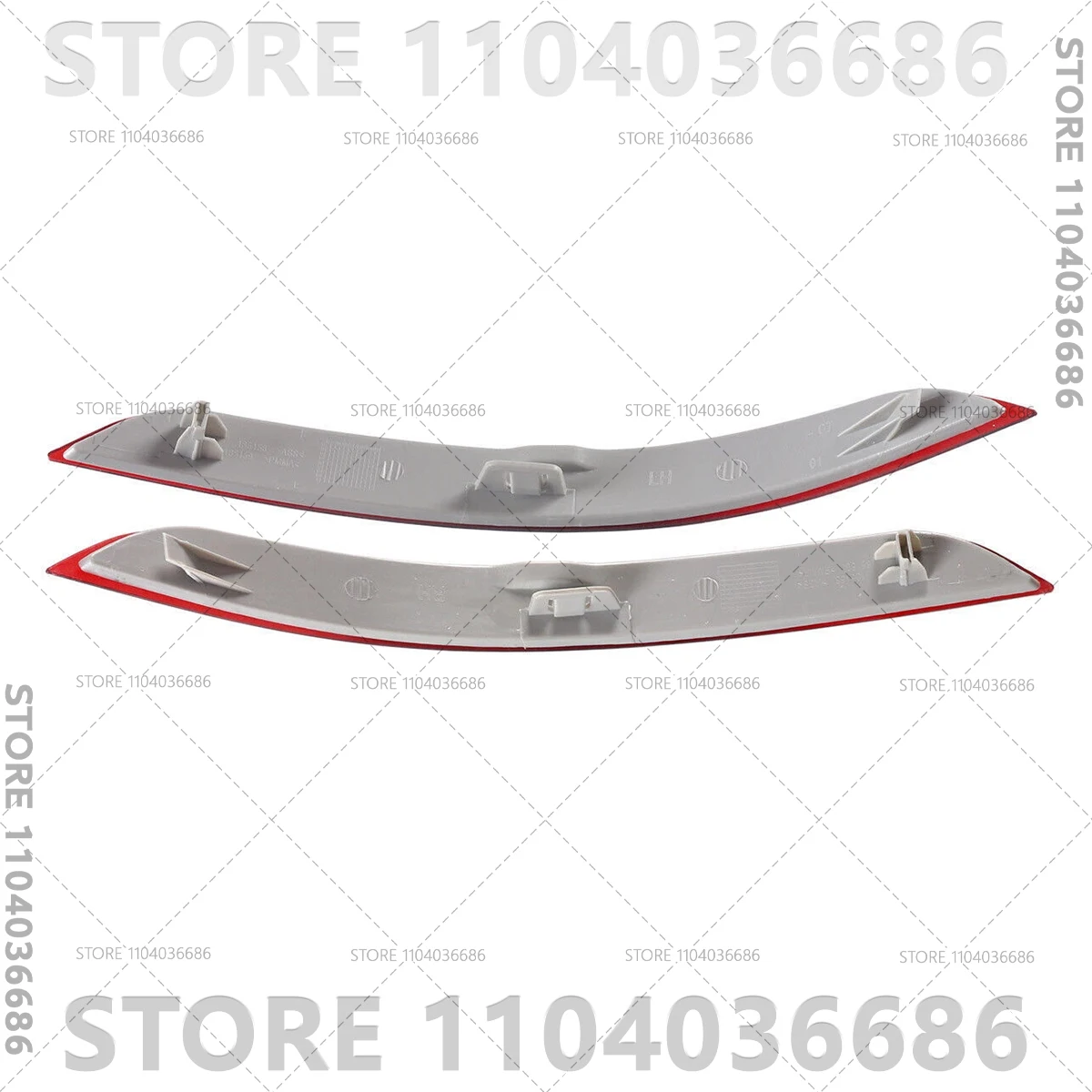 Фото Для BMW X5 2014 2015 2016 2017 2018 (35dx 35i 35ix 40ex 50ix) (F15) отражатель заднего бампера 63147290091 63147290092 №4