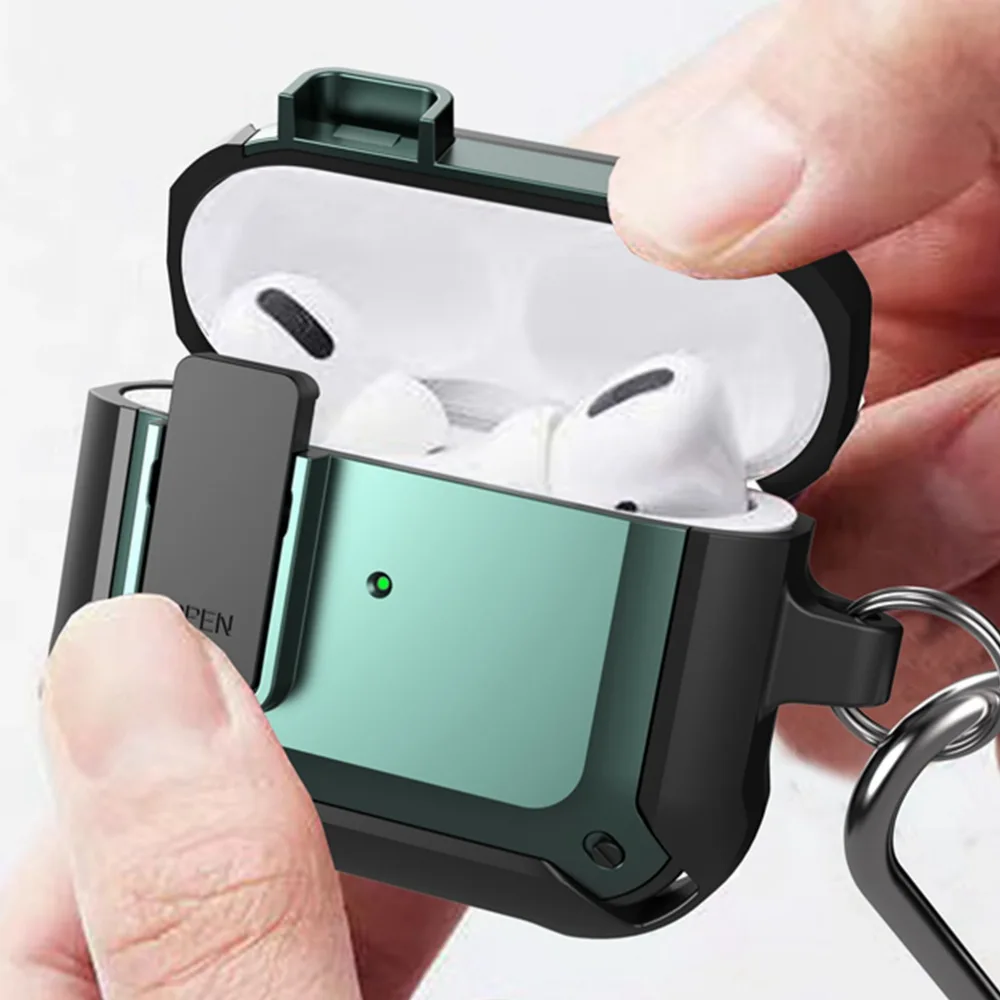 

Luxury Earphone Case for Airpods Pro Case Silicon Anti-fall Shockproof Cover for Apple Air Pods Pro 3 2 Earbuds Case Accessories