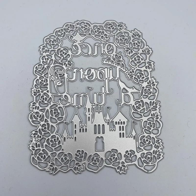 

Metal Cutting Dies Old Castle DIY Scrapbooking Decorative Embossing Handcraft Die Cutting Template