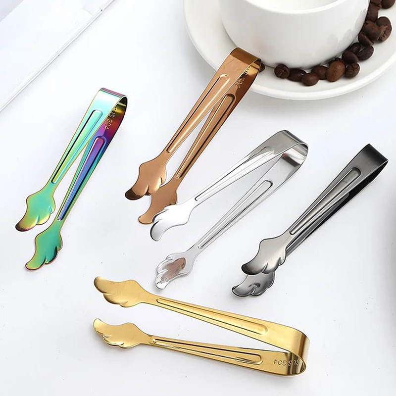 

Stainless Steel Ice Cube Clip Ice Bread Food BBQ Clip Barbecue Clip Ice Clamp Tool Bar Kitchen Accessories