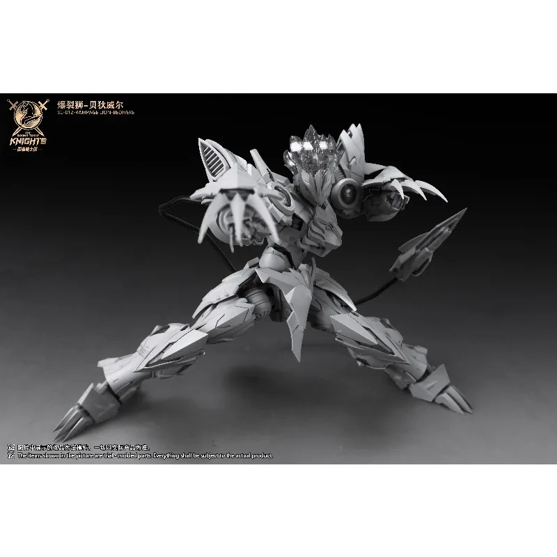 Фото SNAA Round Table Knights SC 012 Rampage Lion Bedivere Tenth Release Оригинальный пластиковый сборный модельный набор для декора и коллекции, подарок №5