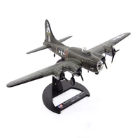 1144 wwii american b 17f air fortress bomber boeing b17 aircraft diecast metal airplane model military ornaments collection
