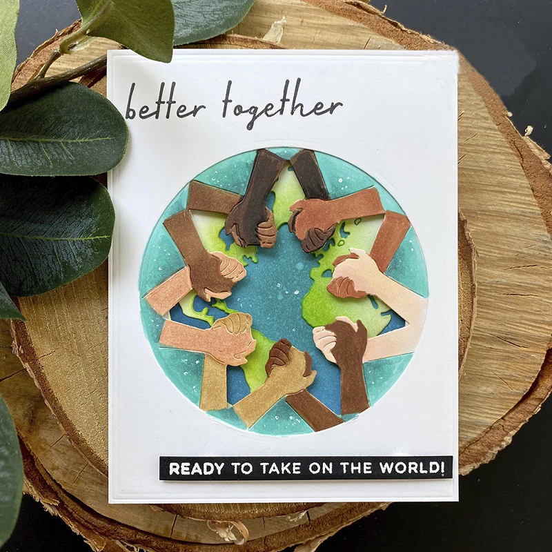 

Better Together Metal Cutting Dies 2022 New DIY Scrapbooking Album Paper Cards Decorative Crafts Embossing Die Cuts