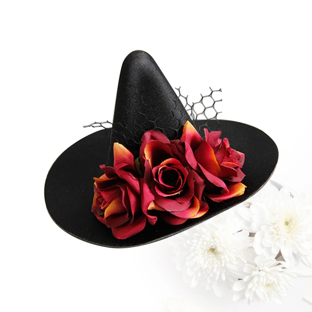 

Adult Child Decor Use Halloween Witch Hat Hat Witch Dance Party Decor Props Hair Decor Use Hat Magician