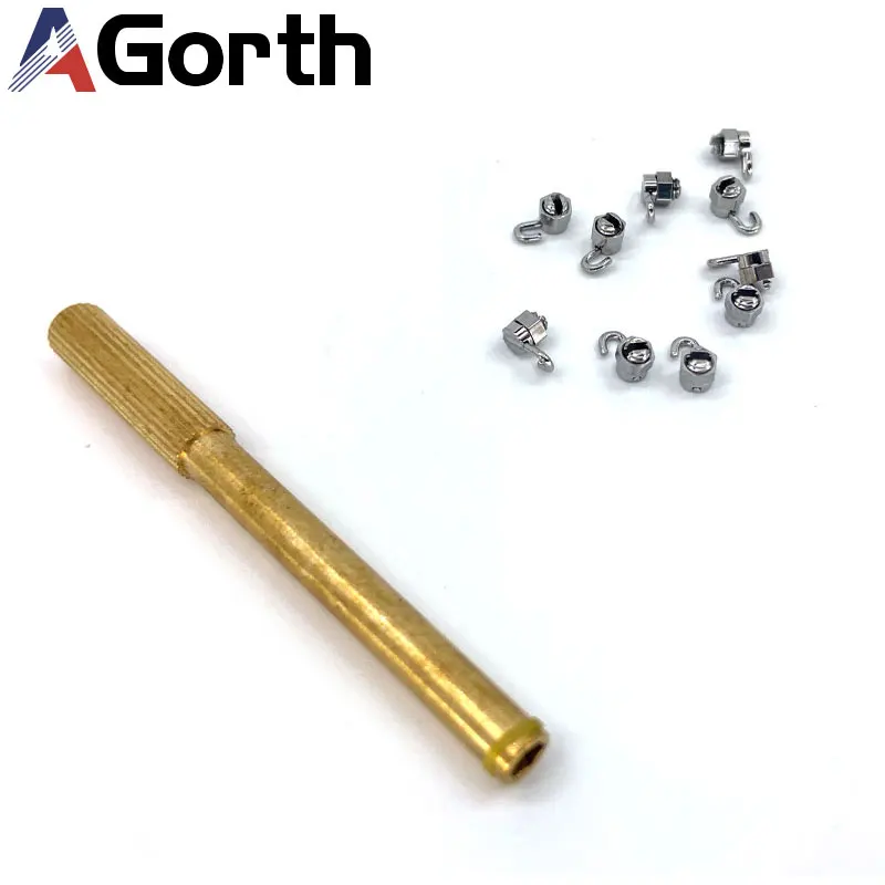 

10 шт., зубные ортодонтические обжимные крючки для ортодонтической терапии