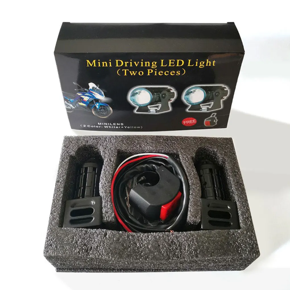 

DC 8-80V Car Motorcycle Spotlight Headlight Auxiliary Light Lighting