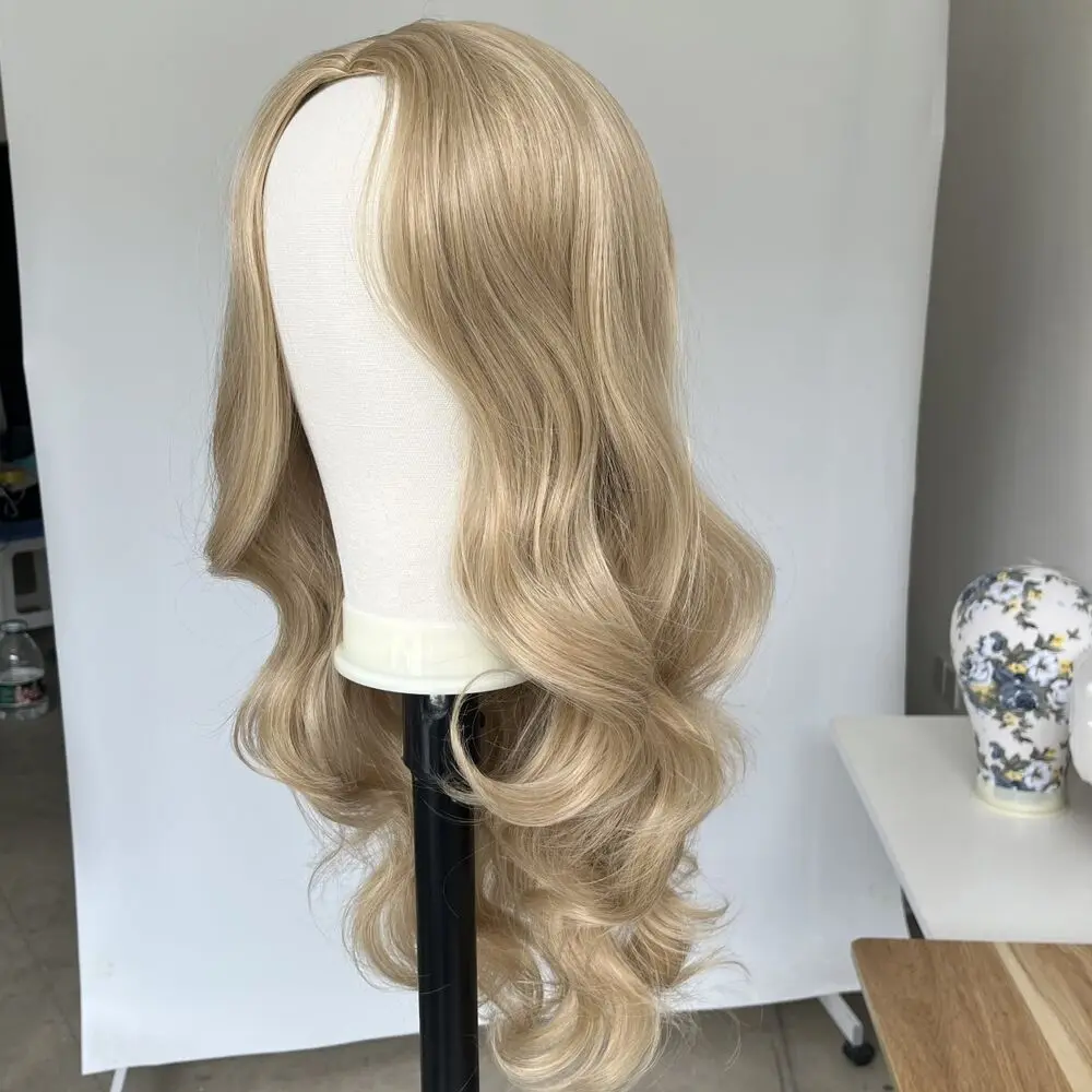 Женские синтетические волосы пепельно-русый косплей парик для вечеринки длинные