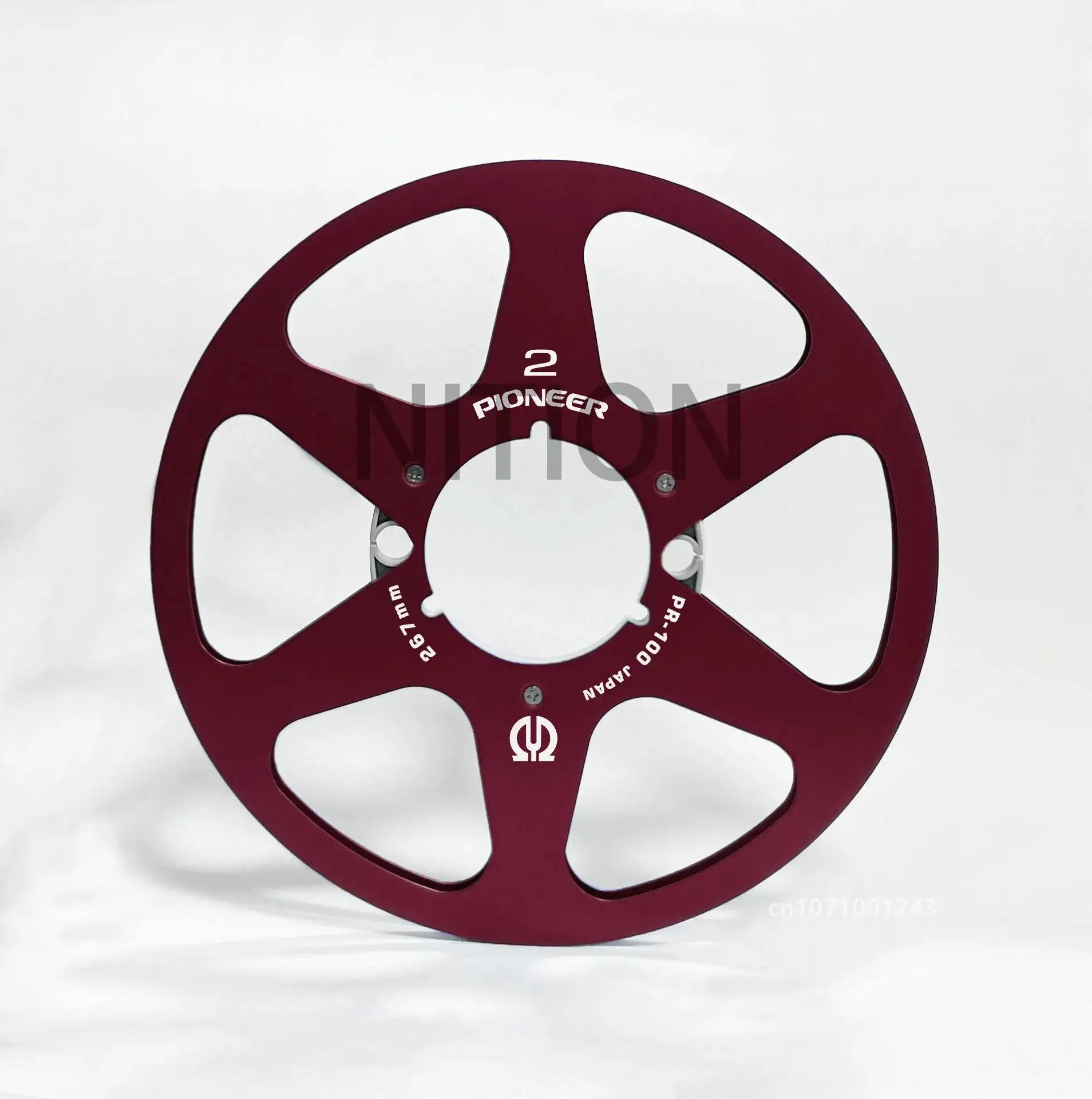 Новая металлическая катушка с лентой для аналогового аудио размером 10 5 x 1⁄4