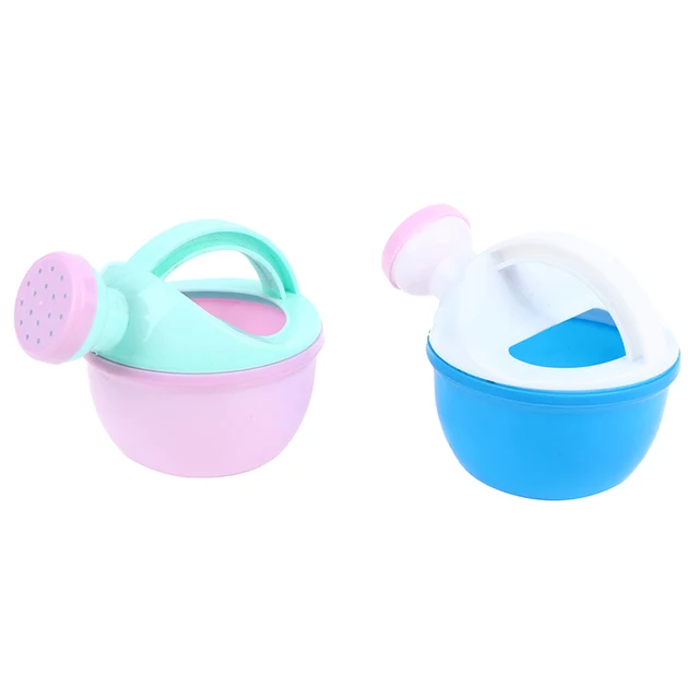 1PCS Baby Bath Toy Colorful Plastic Watering Can Watering Pot Beach Toy Play Sand Shower Bath Toy for children Kids Gift 5