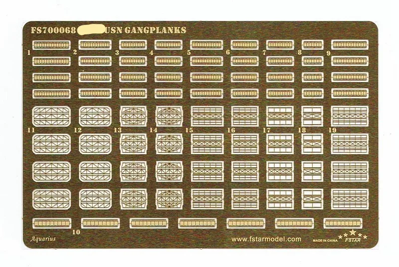 

Пятизвездочные гангборды ФСК Второй мировой войны FS700068 1/700