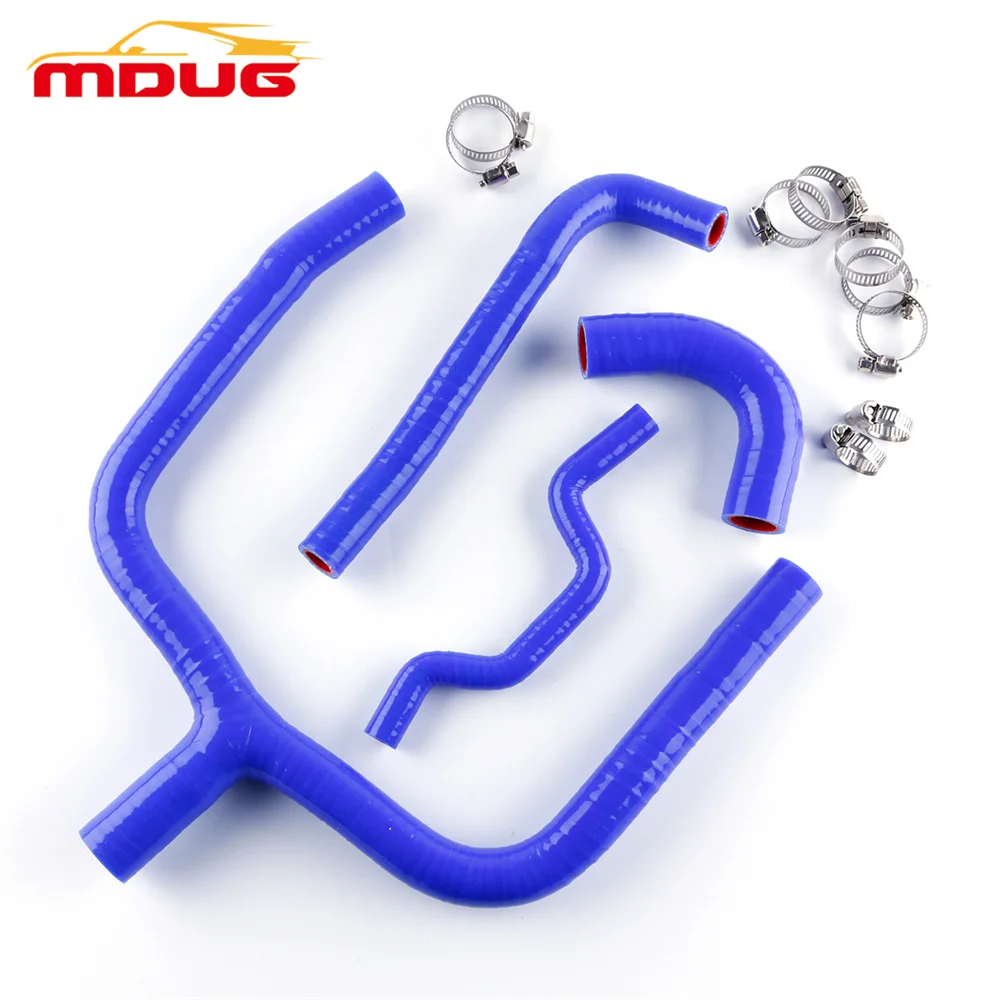 Для Kawasaki KX250F KXF250 2009-2016 силиконовый шланг охлаждающей жидкости радиатора и хомуты