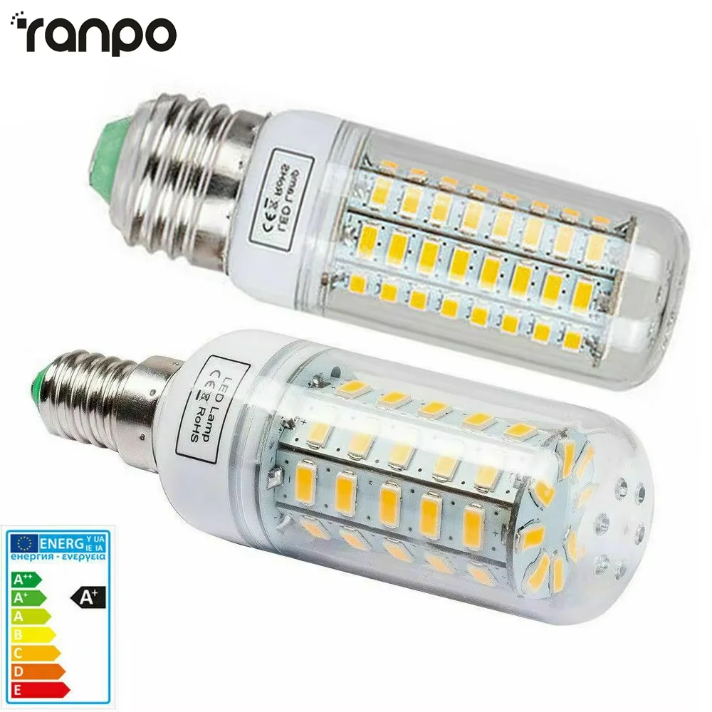 RANPO Светодиодная лампа E27 7-15 Вт | AliExpress