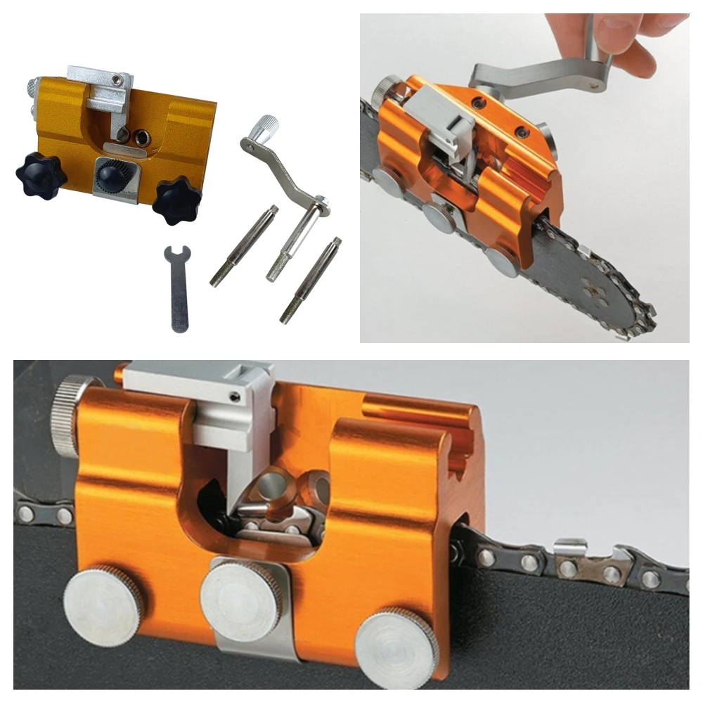 

Тонкая и портативная точилка для бензопил, инструмент для шлифовального камня, Прямая поставка