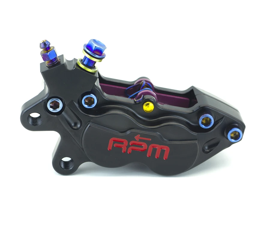 Универсальный тормозной суппорт для мотоцикла 4-поршневой радиальный монтаж 40 мм