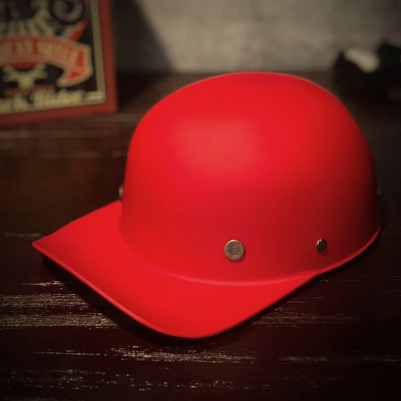 New Vintage Motorcycle Helmet Baseball 