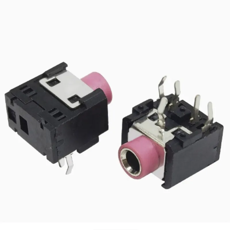 

10 шт. PJ-306 PJ306 3,5 мм 5-контактный аудиоразъем 5-контактный с гайкой стерео разъем для наушников