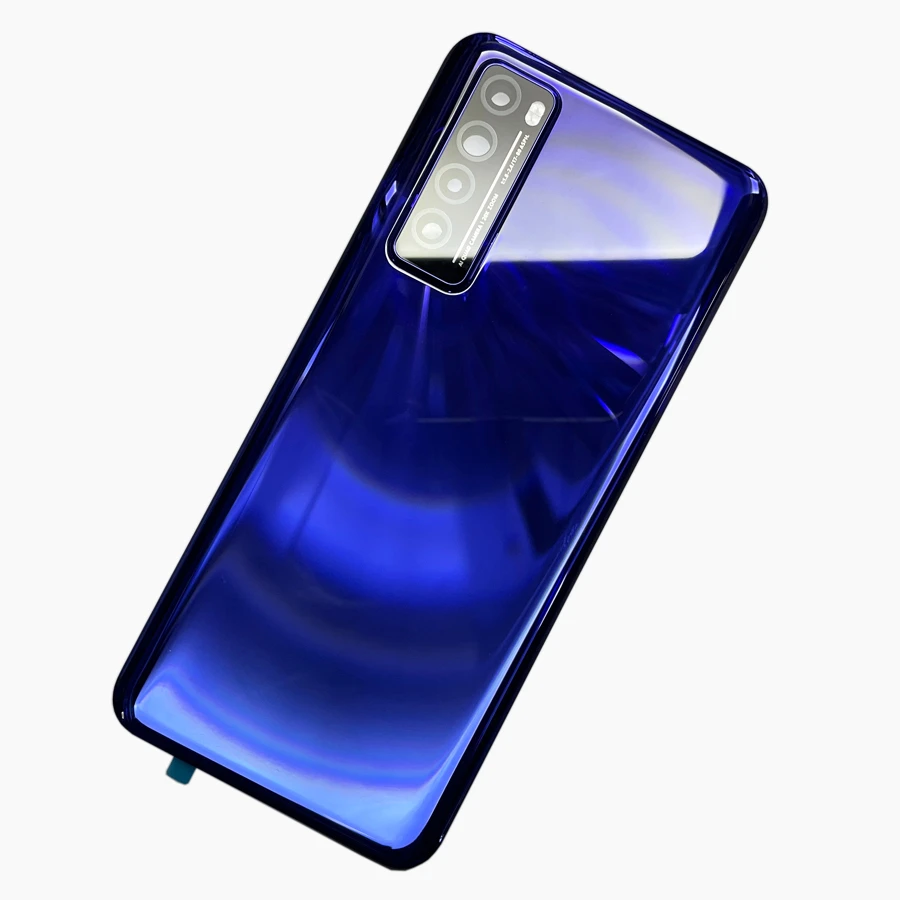 Для Nova 7 5G стеклянная задняя крышка для Huawei запасные части задний корпус дверь