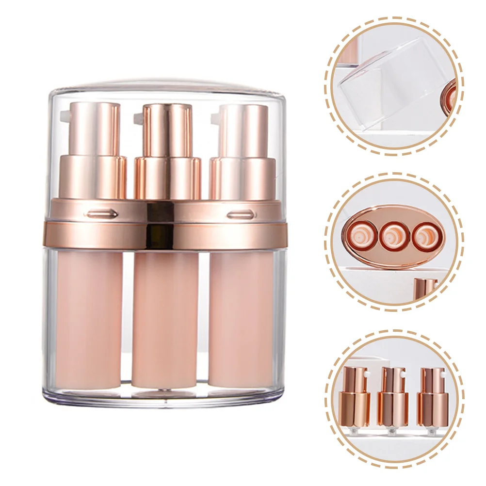 

Bottle Dispenser Soap Hand Pump Shampoo Travel Empty Container Lotion Toiletrywashcream Makeup Bottlesdown Push Vacuum Cleanser