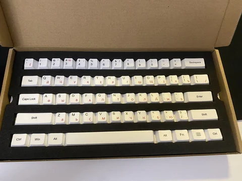 EZKB вишневые клавиши Cherry PBT для механической клавиатуры 108 клавиш