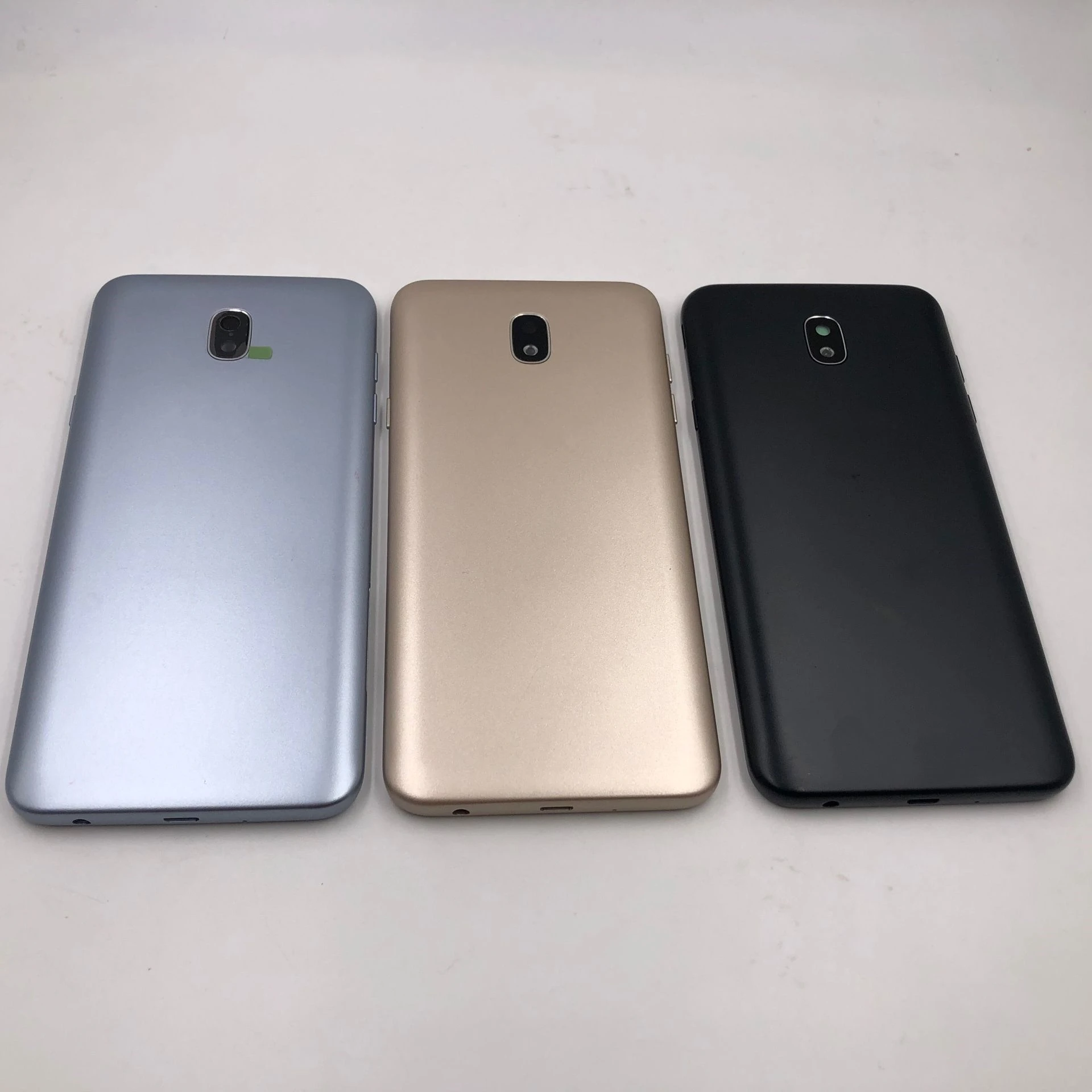 

For Samsung Galaxy J7 2018 J737 Back Battery Cover Rear Housing Cover Replacement Parts +Power Volume Button+Camera Lens