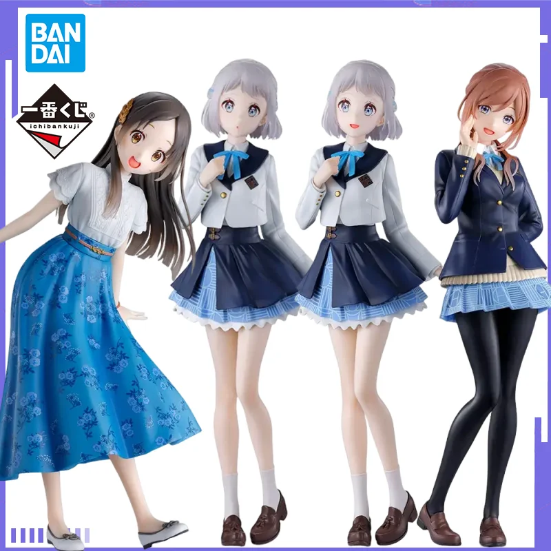 Фото Коллекционная фигурка Bandai Ichiban Kuji Gakuen Idolmaster Part4 A/B/C/Last One Prize Complete Set Gracemaster, аниме-игрушка, подарок №1