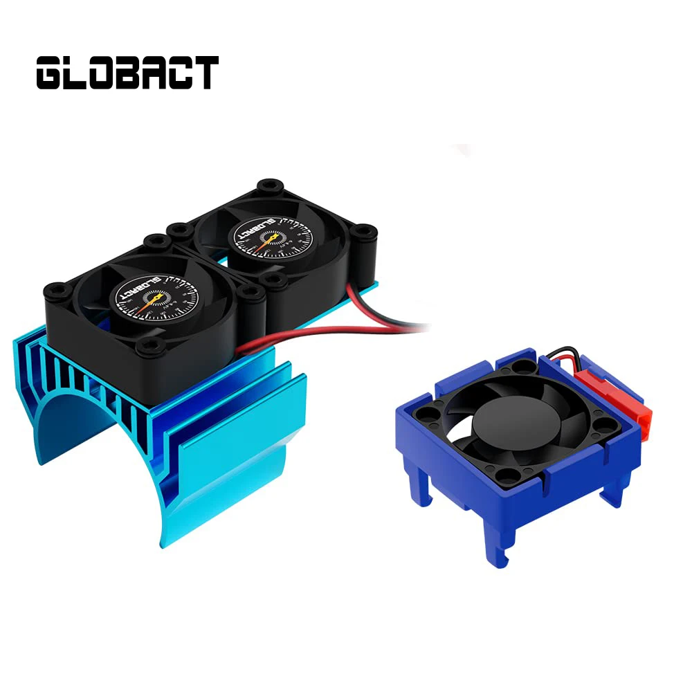 Globact VXL-3s ESC Cooling Fan and Motor Cooling Fan Dual Fa