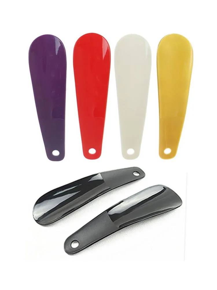 EXTRA LONG Plastic Handle Shoe Horn Lifter Flexible Sturdy Slip Shoehorn 49cm 