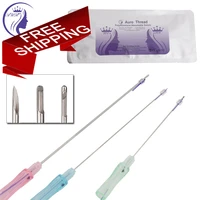 medical surgical suture plla cog 4d 18g 100mm face lift thread