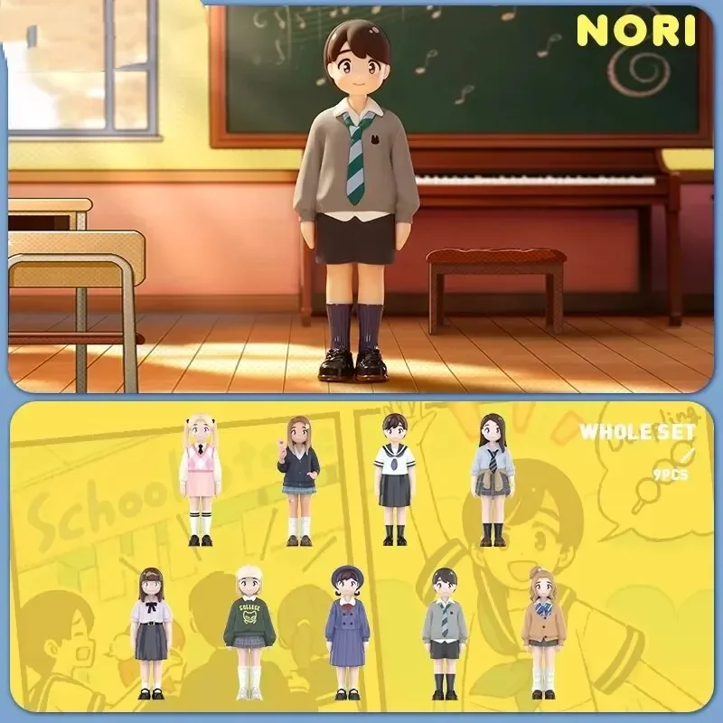 POP MART NORI Серия Подручников молодости и жизненно важных сил аниме экшн-фигурка
