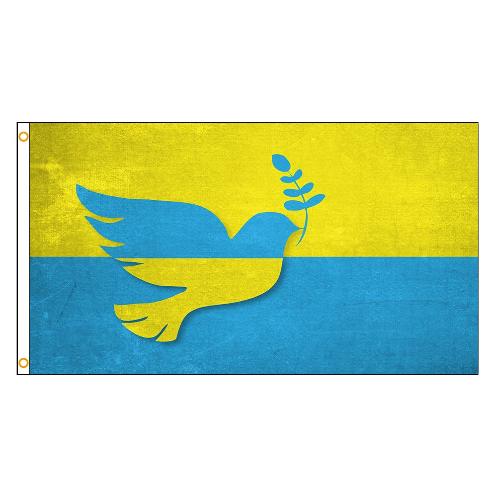 

90x150 см флаг мира в Украине 3x5 футов