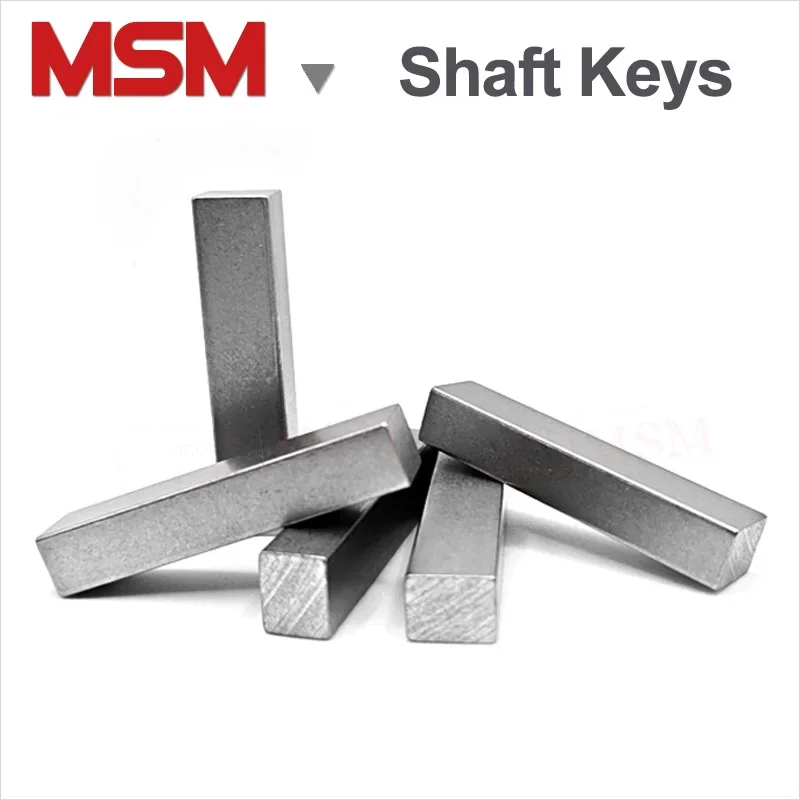 Xpcs Нержавеющая сталь B Тип Плоские концы Прямоугольные ключи 2x2 мм 3x3 4x4 Дюбель