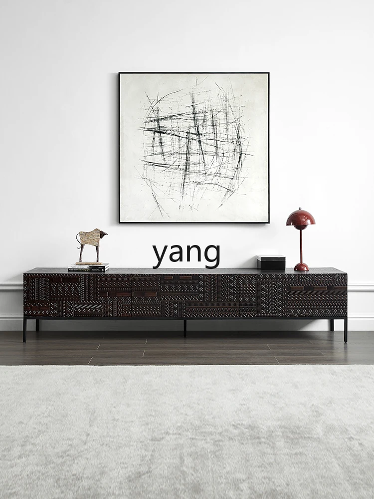 Телевизионный шкаф из цельной древесины оригинальное выражение винтажная