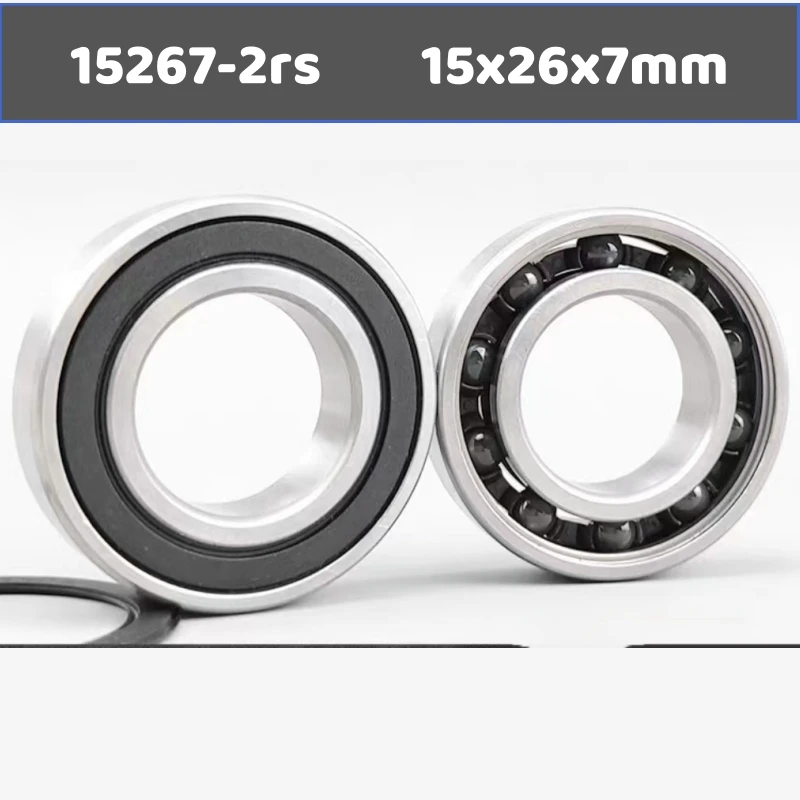 

15267rs, bicycle bearing steel mixed ceramic bearing 15x26x7mm, si3n4 ball bearing 15267-2rs.
