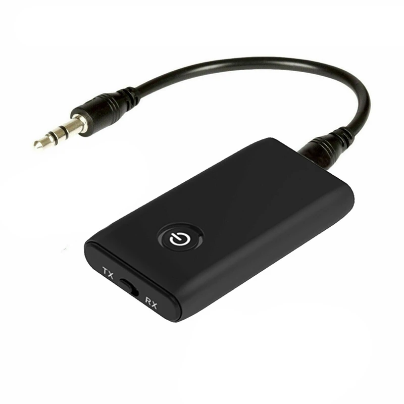 

Bluetooth 5.0 Transmitter and Receiver, 3.5mm Wireless Hifi Music Audio Adapter, for TV/PC/Home Stereo/Car/Speakers