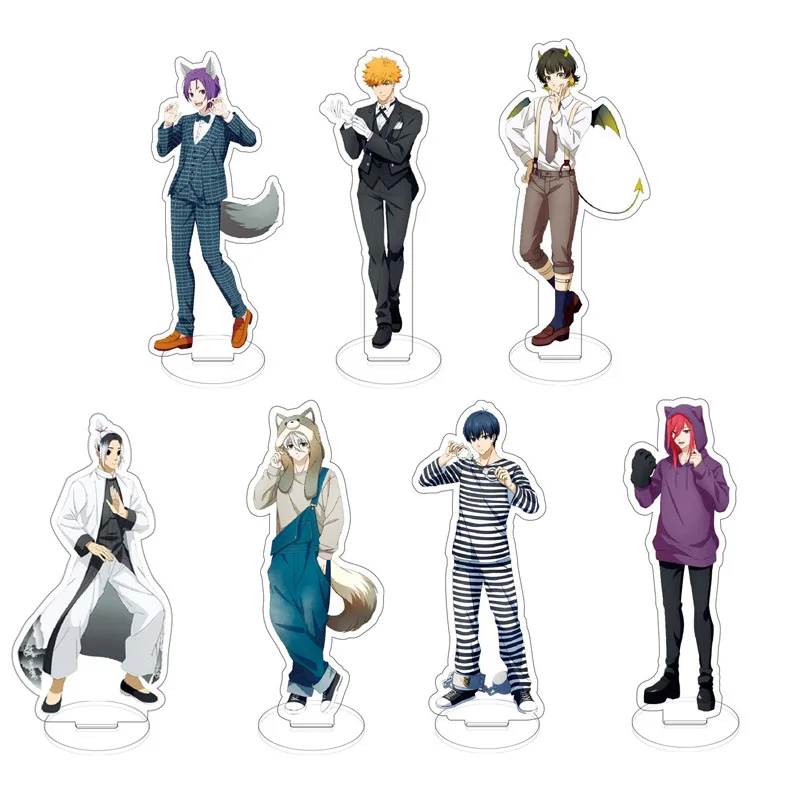 

Hot Anime Blue Lock Isagi Yoichi Cosplay Acrylic Figure Chigiri Hyoma Stand Model Desk Decor Fans Collection Toy Gift For Friend