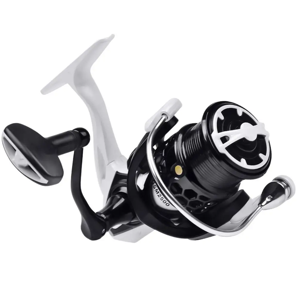 

PROBEROS Spinning Reel 2500-3000 Series Fishing Wheel With Extra Coil 5.5:1 High Speed Left&Right Handle Inter-changeable Pesca