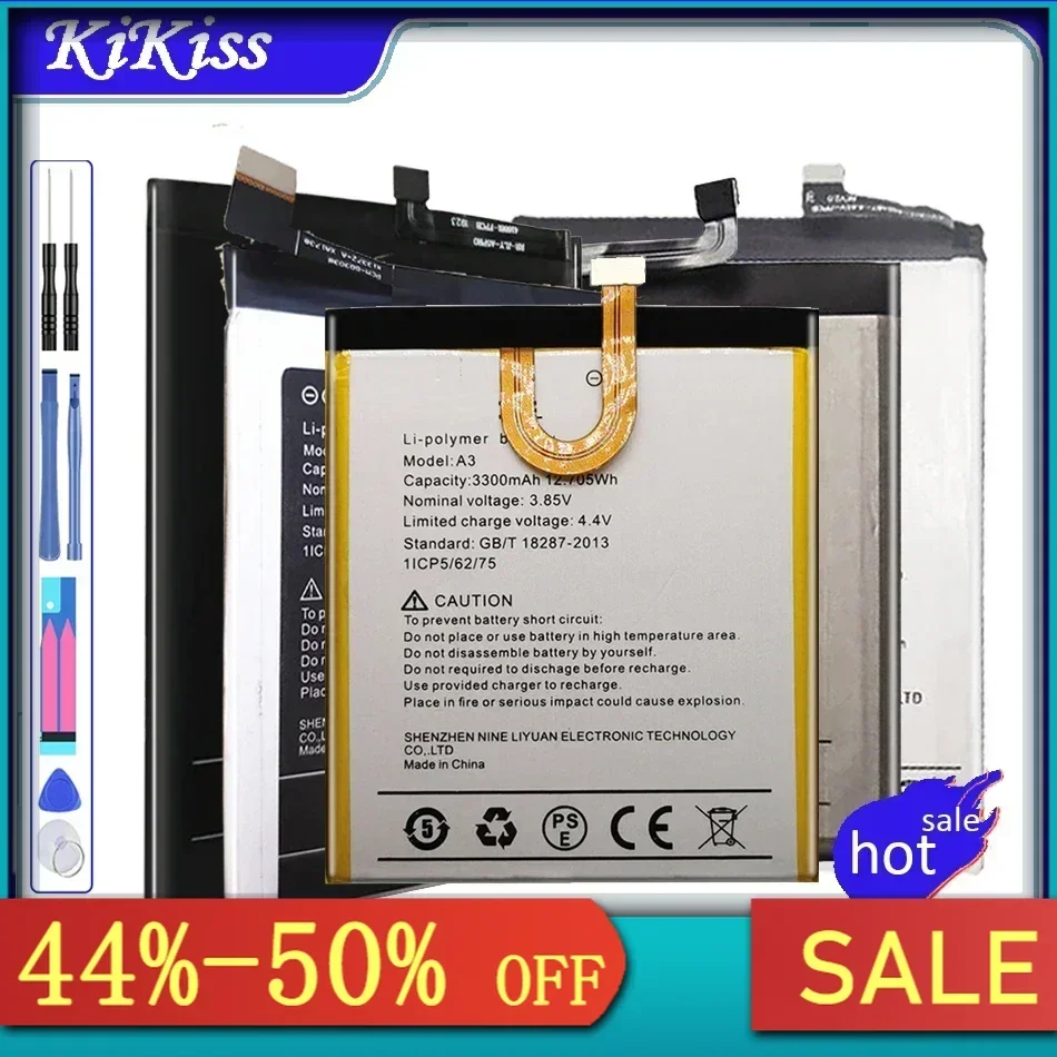 Аккумулятор для UMI Umidigi F1 Play F2 A9/A7/A5/A3/A1 Pro Z2 Z Touch One Max Power 3 Power3 S2 Lite S3 S3Pro