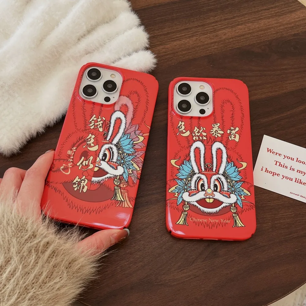 

Chinese New Year Style Pattern Phone Case For iphone 11ProMax 11 12Pro 12 13ProMax 13Pro 13 14 14ProMax Soft Shell
