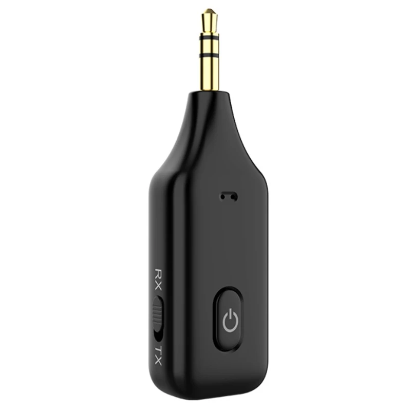 

Приемник-передатчик Bluetooth 5,1 3 в 1 беспроводной стерео 3,5 мм Aux аудио адаптер Громкая связь для автомобильного динамика ТВ