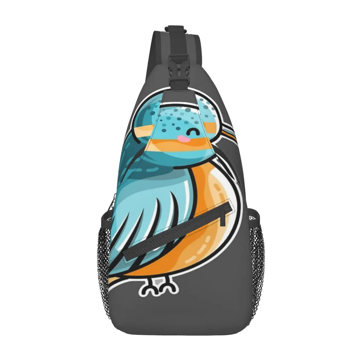 

Kawaii симпатичный Kingfisher нагрудная сумка модная вместительная школьная нагрудная сумка через плечо по диагонали в разных стилях