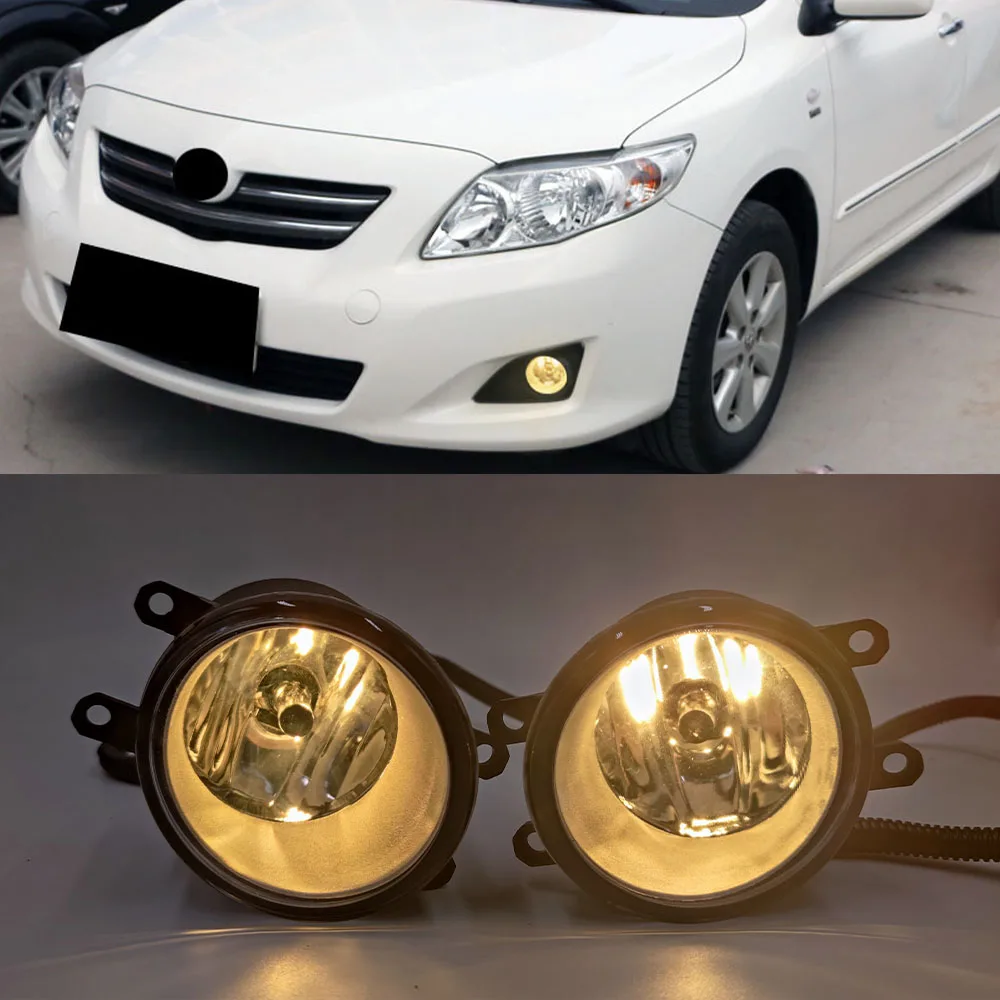 1 комплект для Toyota Corolla 2008 2009 2010 светодиодные противотуманные фары s