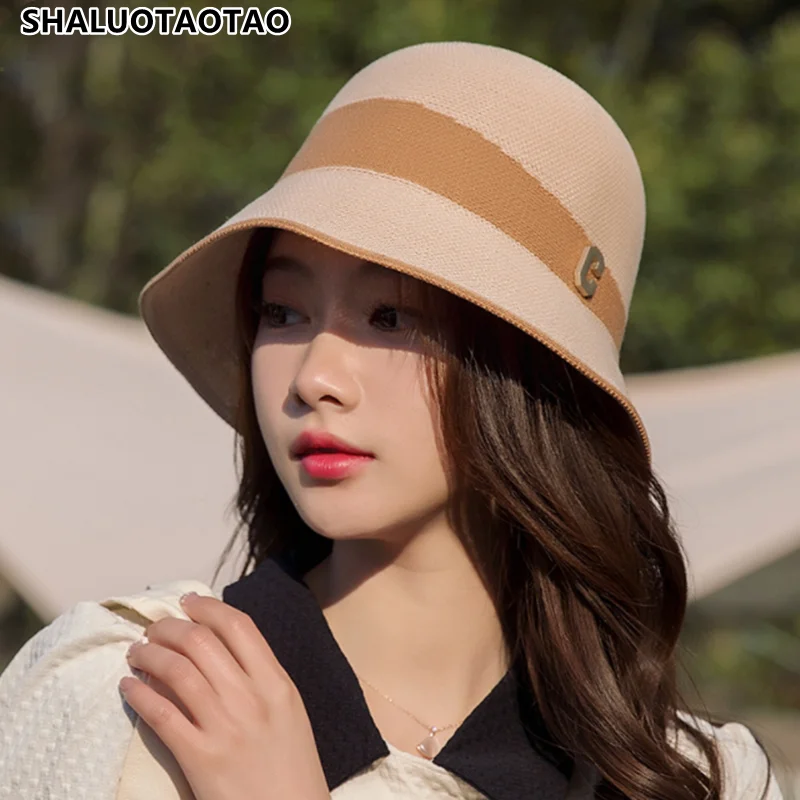 

2022 Spring Summer Hat Sunhat Bucket Hat Breathable Pot Cap Beach Hats Women's Fashion Fisherman's Hat Millinery Panama Gorra