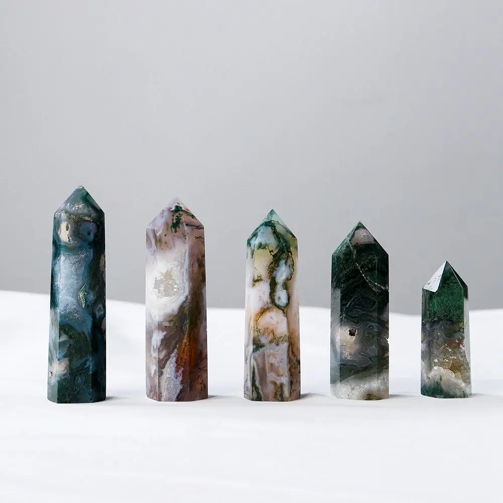 

for Home Office Desk Ornaments Fluorite Spiritual Healing Wand Quartz Crystals Crystal Stones Agate Hexagonal Column